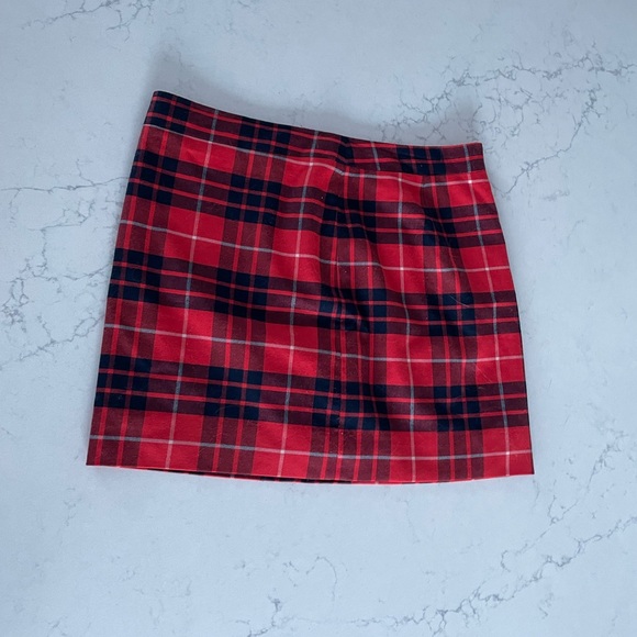 JCREW PLAID MINISKIRT - 6 - Picture 2 of 2